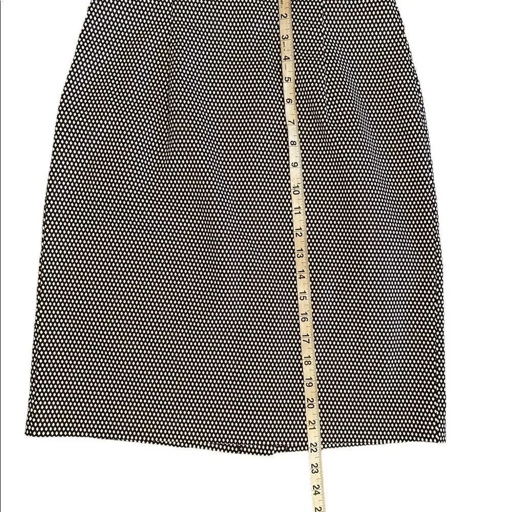Worthington Pencil Skirt Black/ White Size 6
